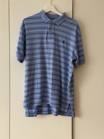 Polo Shirt Ralph Lauren blau gestreift