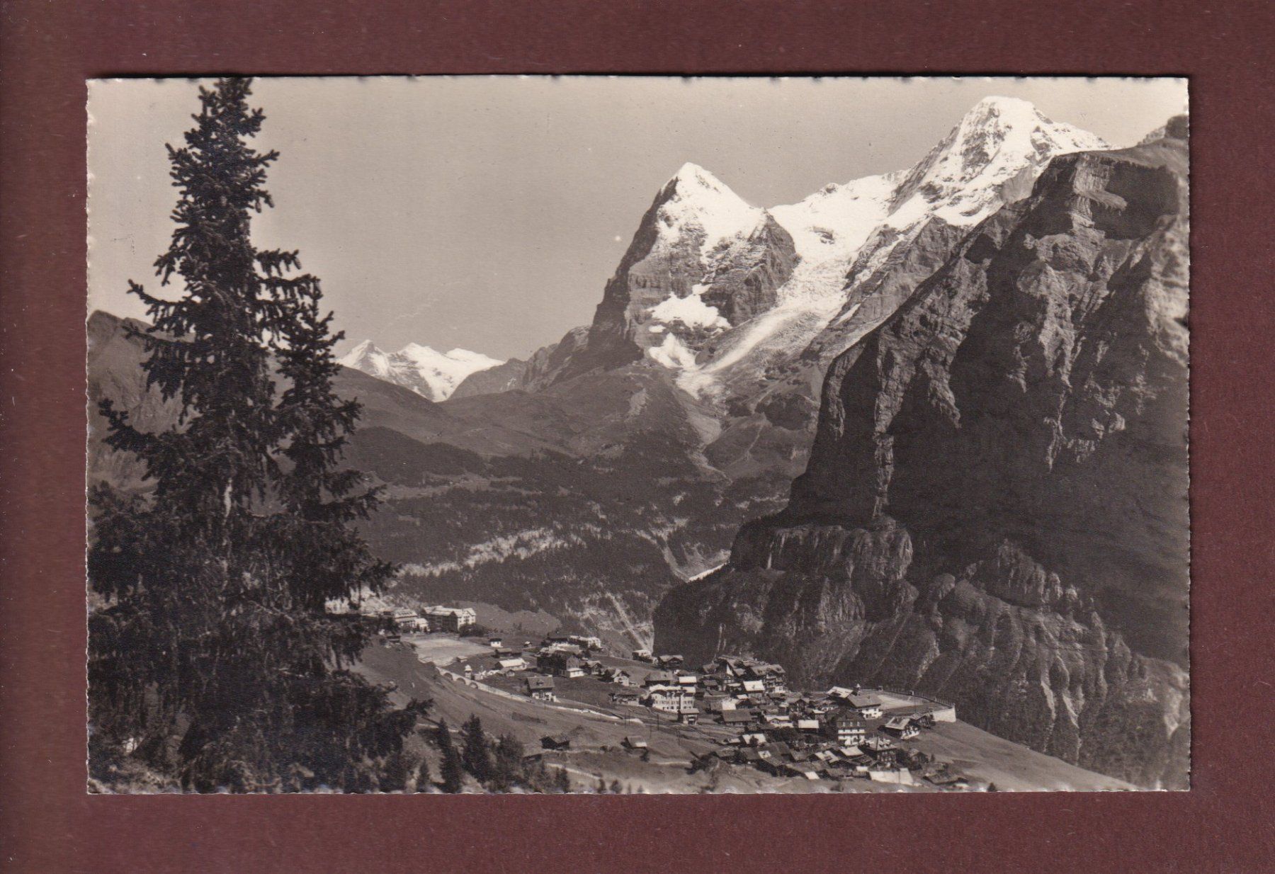 Ansichtskarten: MÜRREN - 1931 E. Gyger – Gebraucht aus Pully von nicecards-shop