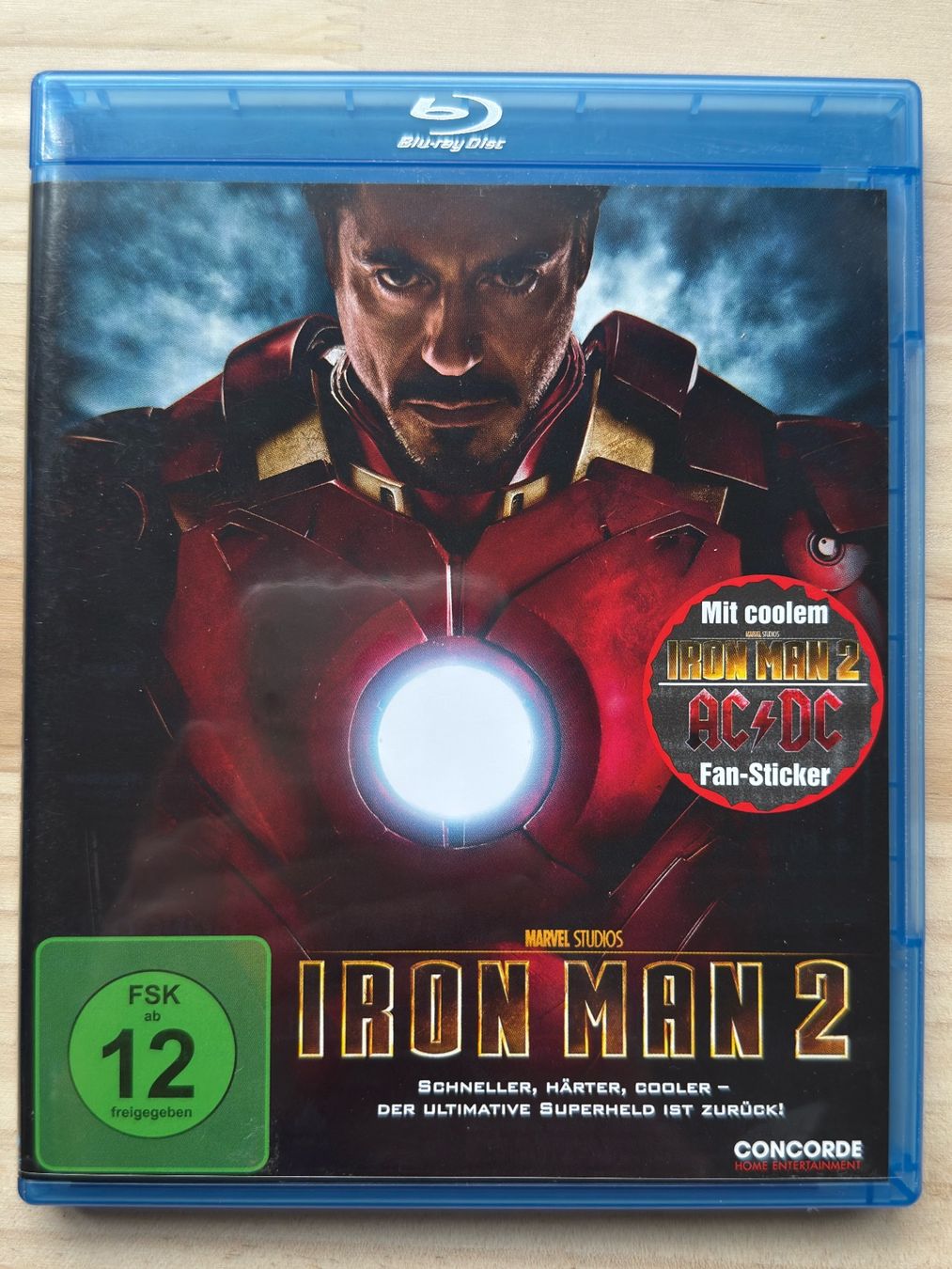 Alle DVDs: Iron Man 2 Blu-Ray (Deutsch, Englisch) – Gebraucht aus Basel von cpandas