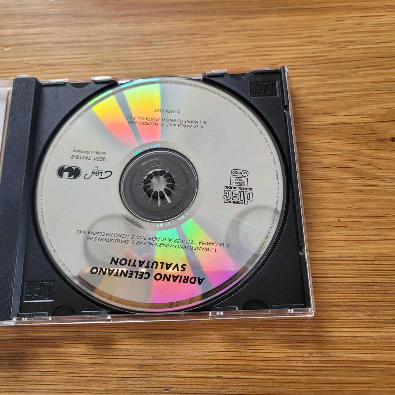 CD: CD Musique Adriano Celentano Svalutation – Usato da Biel/Bienne venduto da Destockweb 1