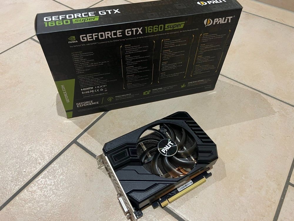 Palit StormX GeForce GTX1660 Super Grafikkarte 6GB | Kaufen auf Ricardo