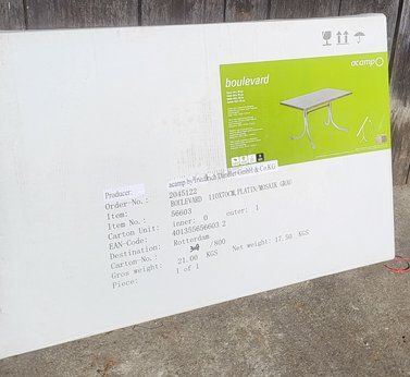 Tische: Gartentisch boulevard – Neu und originalverpackt aus Aeugstertal von rico98 1