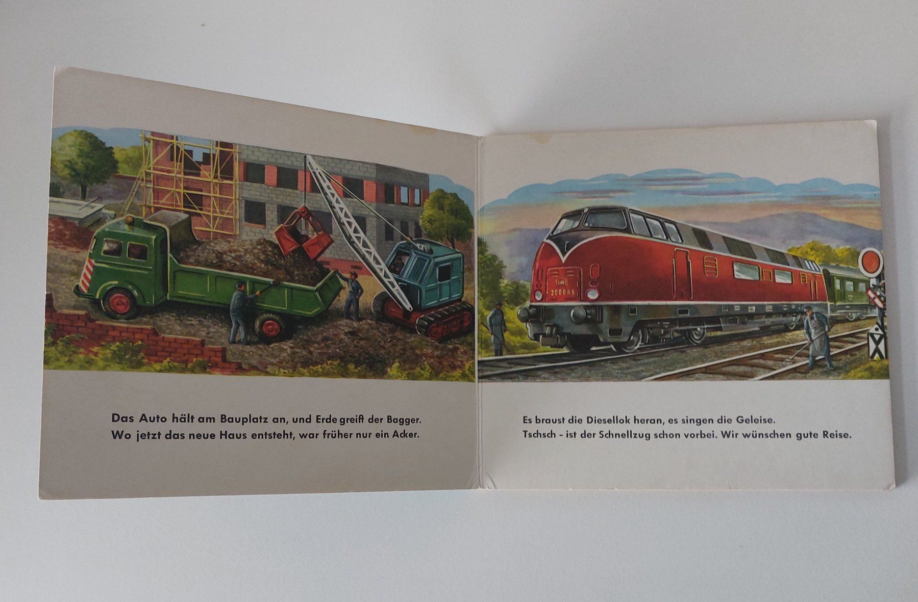 Libri: Fahrt frei Verlag J.F.Schreiber Kinderbuch Eisenbahn – Usato da Schenkon venduto da Uhu007 1