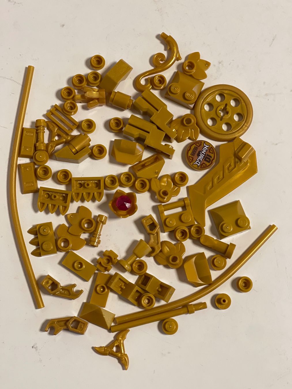 Lego Giocattoli: LEGO - Diverse Goldene Teile – Usato da Gelterkinden venduto da cobra0110