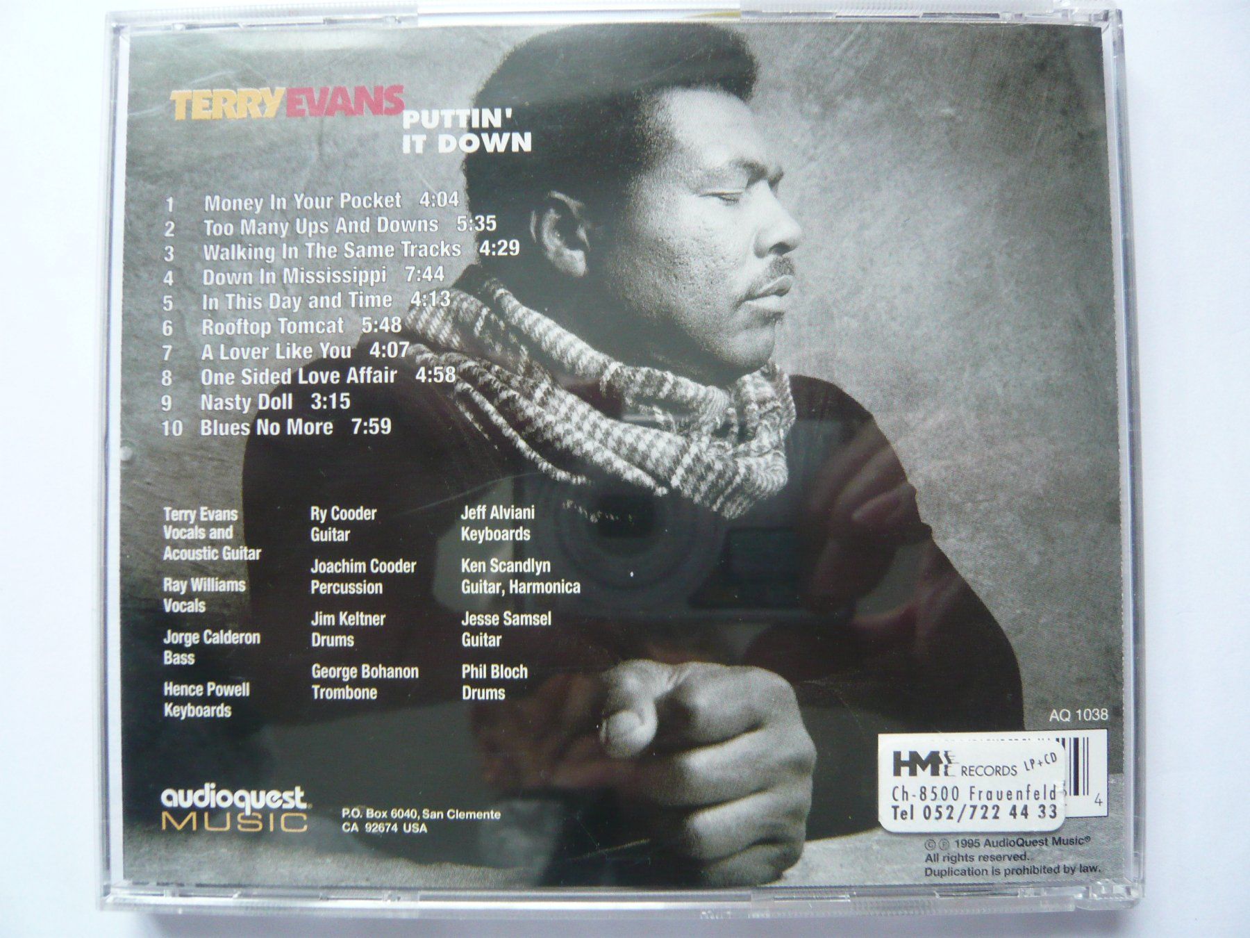 CDs: TERRY EVANS Puttin it Down – D'occasion à Winterthur par Cajun 2