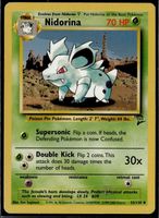 Nidorina Base Set 2 53/130 Pokémon 2000