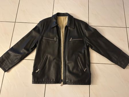 Herren Rindslederjacke Leonardo, Grösse 52