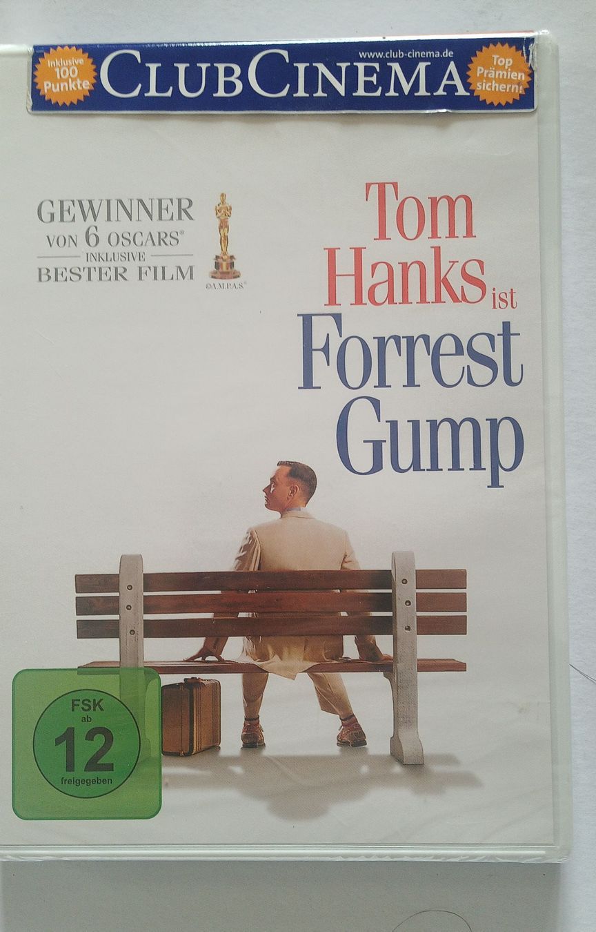 Tutti i DVDs: Forrest Gump - DVD – Nuovo e nell'imballaggio originale da Tann venduto da Veebee6