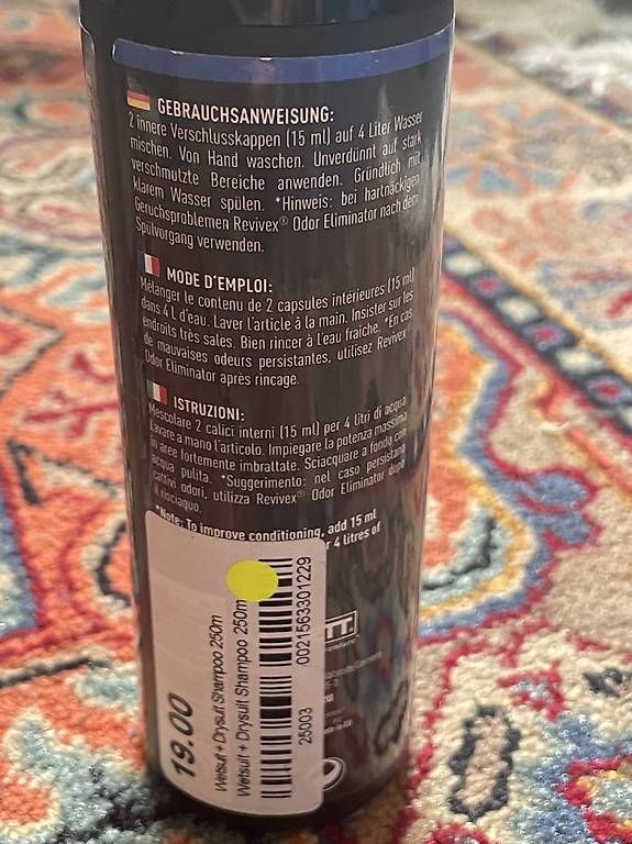Prodotti di pulizia: Wetsuit Drysuit Neopren Waschmittel – Nuovo (secondo la descrizione) da Zürich venduto da cam_psz8 1