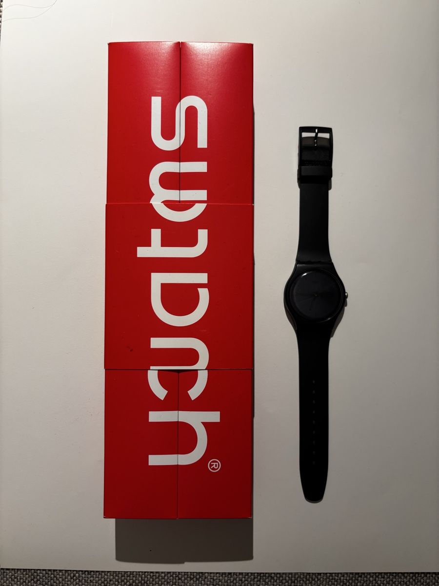 Swatch Orologi: Uhr Swatch Black Rebel – Usato da Zürich venduto da ricccarda