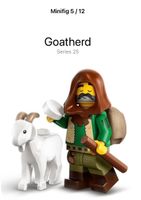 Lego 71045, lego aniMal 71051,  lego goat 95341pb02,