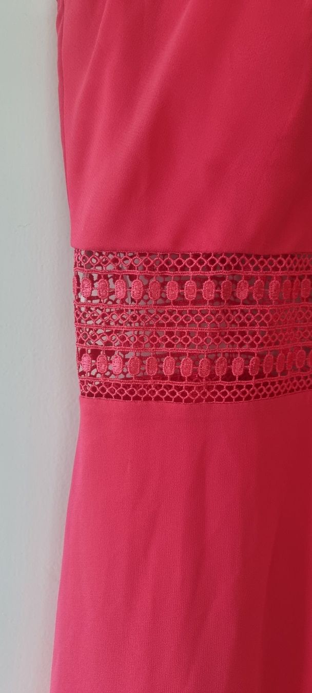 Vestiti: Wunderschönes, langes, korallfarbenes Sommerkleid, Gr. S – Nuovo (secondo la descrizione) da spiez venduto da ram014 3