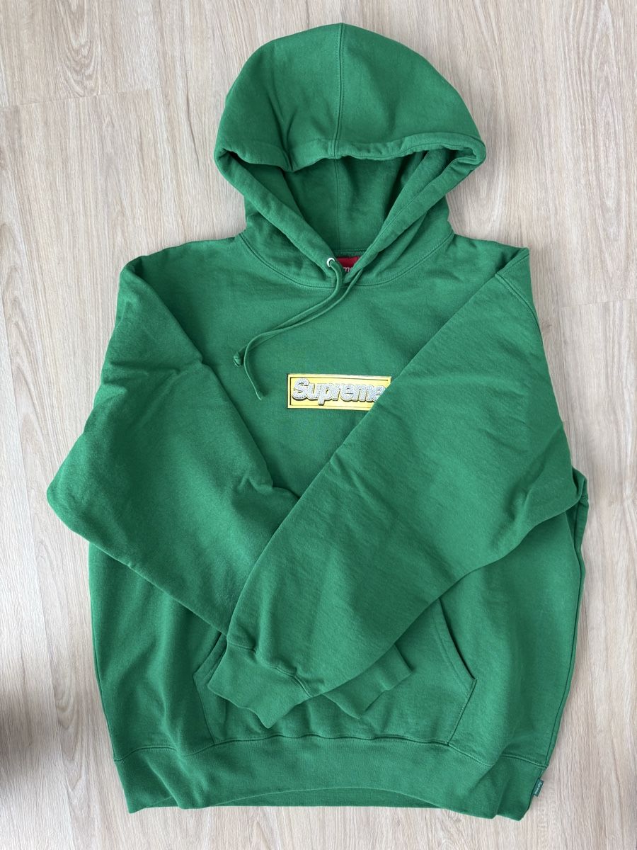 Maglioni & Felpe: Supreme Bling Box Logo Kapuzenpullover Grün L – Nuovo (secondo la descrizione) da Maisprach venduto da jokoundklaas 3
