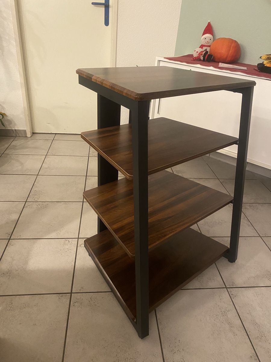 Wandhalterungen: HiFi Rack / Regal aus Holz – Neu (gemäss Beschreibung) aus Binningen von  1