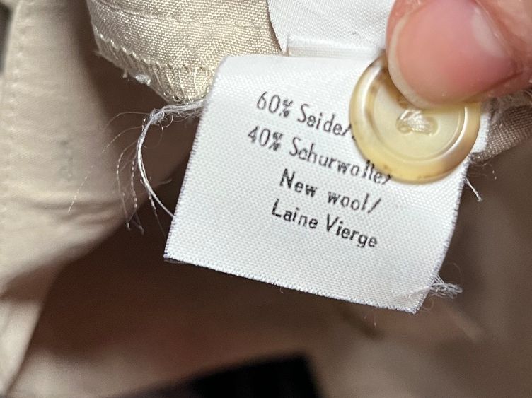 Pantaloni: Business Hose 36 tailliert beige – Usato da Riet (Neftenbach) venduto da kim_gfw6 5