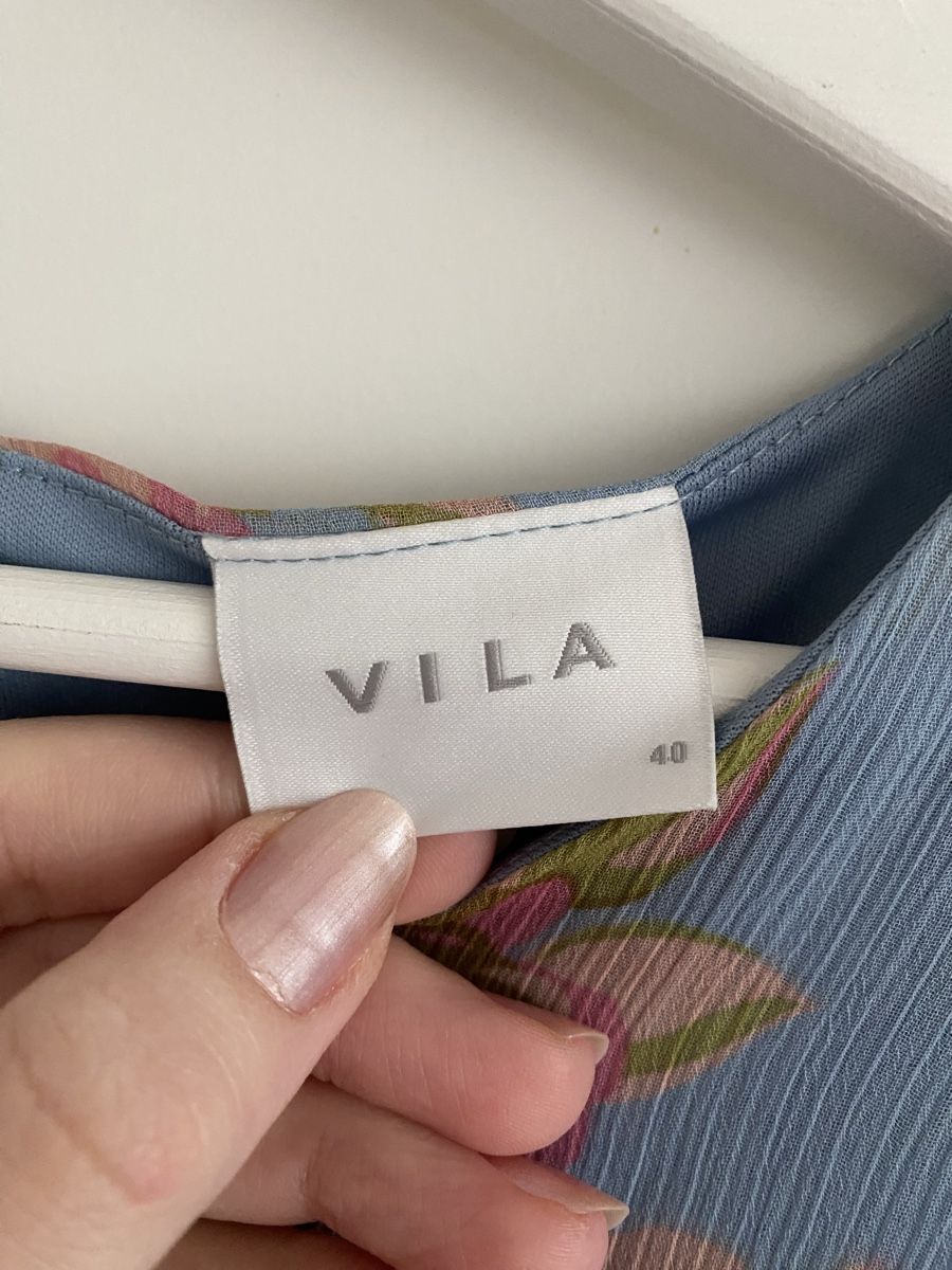 Vila Vestiti: Schönes Blumenkleid von VILA, Gr. 40 – Nuovo (secondo la descrizione) da Baden venduto da CompraCaro 3