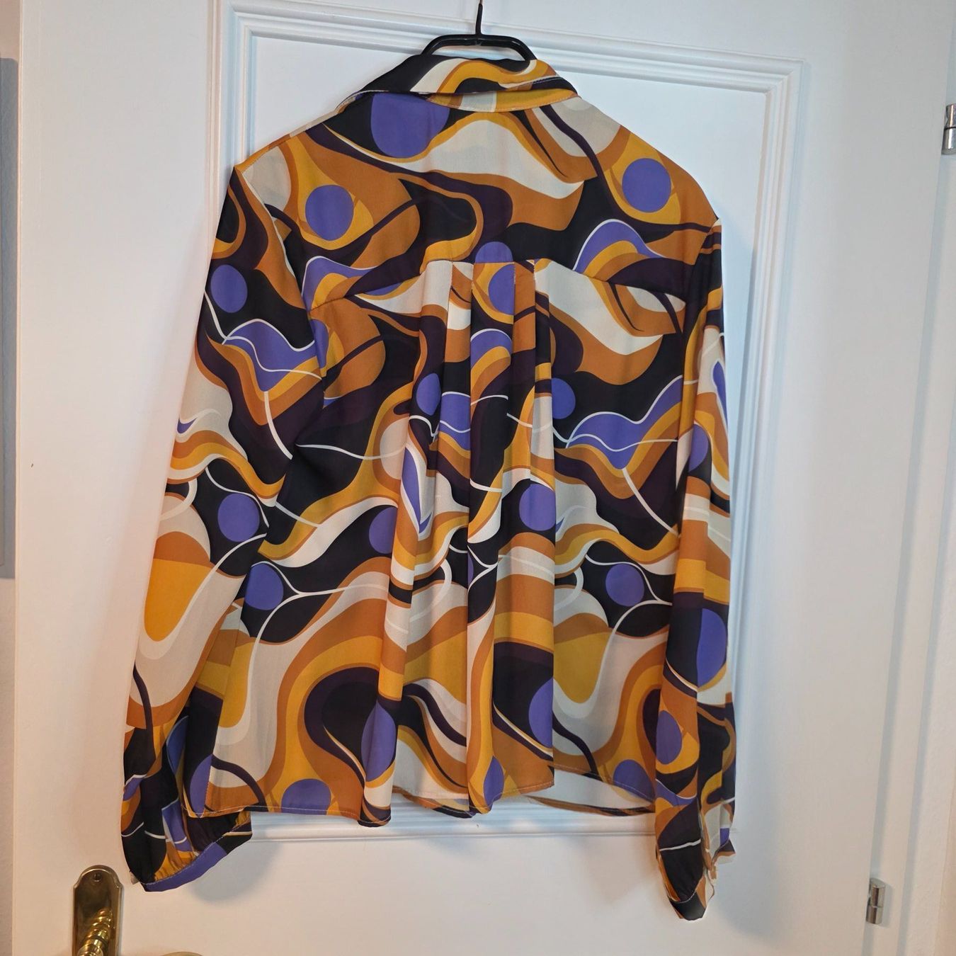 Camicette: Retro Style  Bluse mit Muster Gr. 38/40 – Usato da Wald ZH venduto da CapLux 5