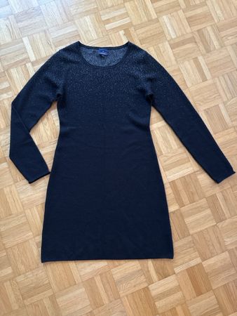 Wool/Cashmere Sparkly Sweater Dress S/M