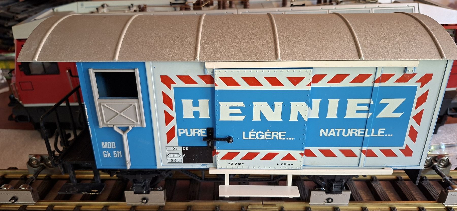 LGB Modellini di ferrovie: LGB MOB Henniez Gk 511 – Usato da Münsingen venduto da wd65 4