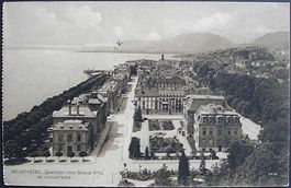 NEUCHÂTEL Quartier des Beaux Arts et Université