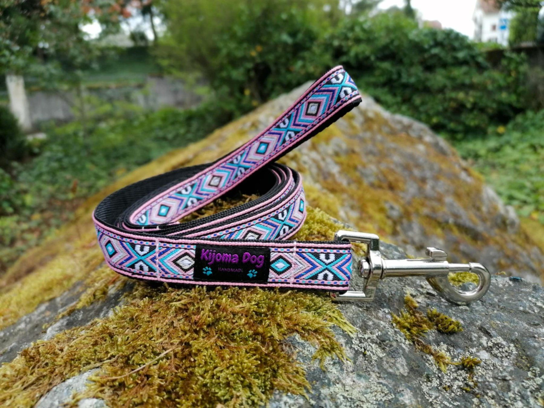 Guinzagli & Collari: Schöne Hundeleine Standard "Cindy" 150cm rosa – Nuovo e nell'imballaggio originale da Grenchen venduto da KijomaDog 2
