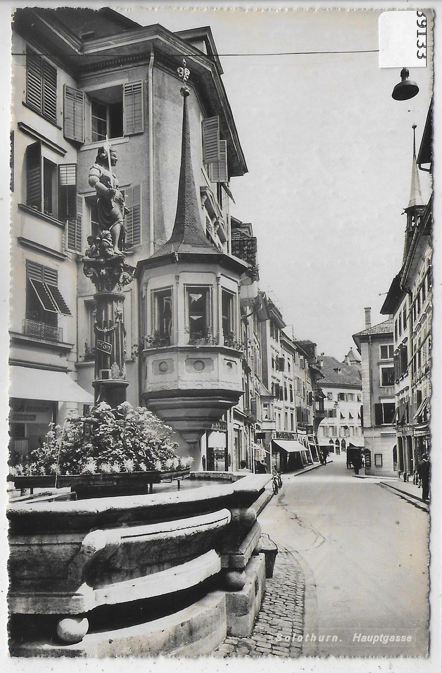 Cartoline postali: Solothurn - Hauptgasse – Usato da Ettingen venduto da Kartenplanet