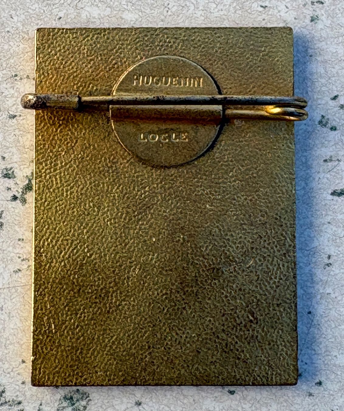Placchette & Badge: Anstecknadel Wengen Skischule ca.1930 – Usato da Bern venduto da Smintheus 1