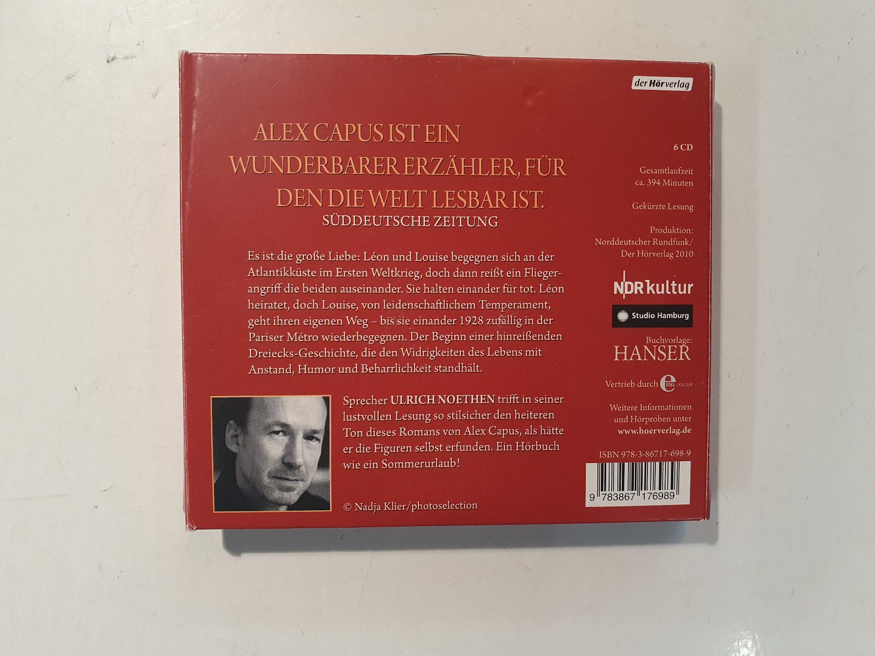 Audiolibri: Hörbuch Alex Capus - Leon und Louise – Usato da Zürich venduto da loosebone 1