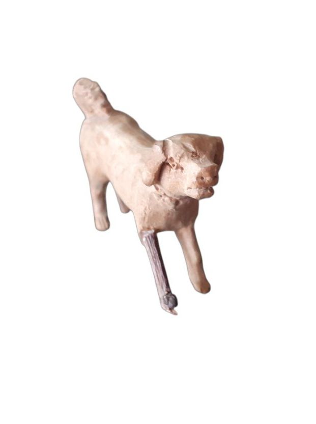 Figuren: Figur Hund geschnitzt – Gebraucht aus Mörschwil von antiksalon21 1