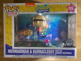 Funko Pop! Mermaidman & Barnacleboy Rides 126 Spongebob