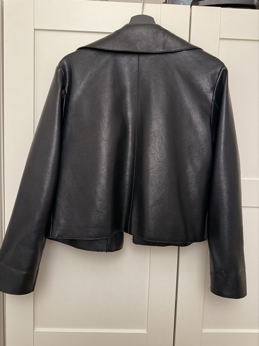 Mango Giacche: Jacket Mango black faux leather – Usato da Zürich venduto da ker_d7gj 1