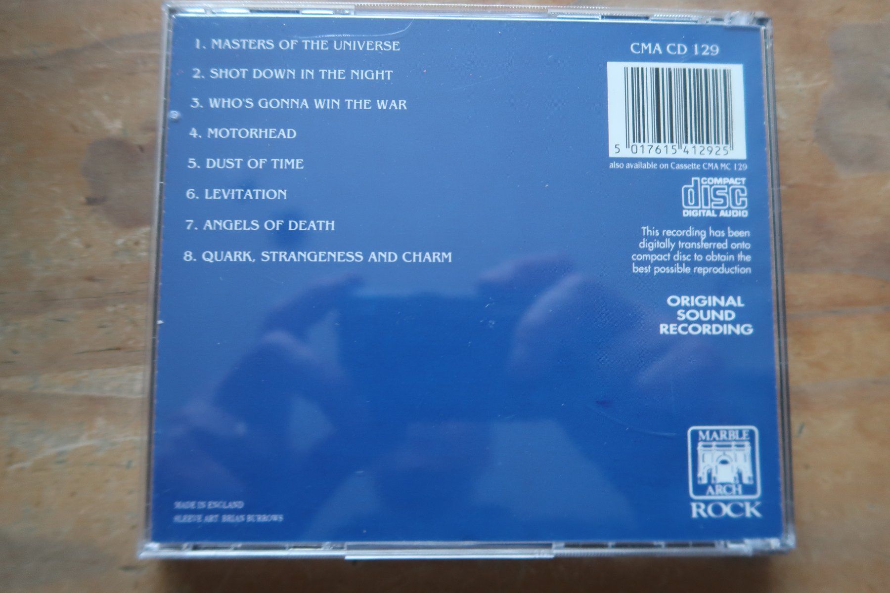 CD: HAWKWIND - MASTERS OF THE UNIVERSE - CD – Usato da Basel venduto da Patiscat 1