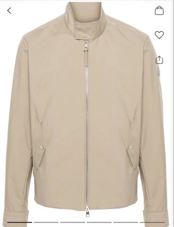 MONCLER Jacke Modell Chaberton, Gr. 4 (XL), taupe 