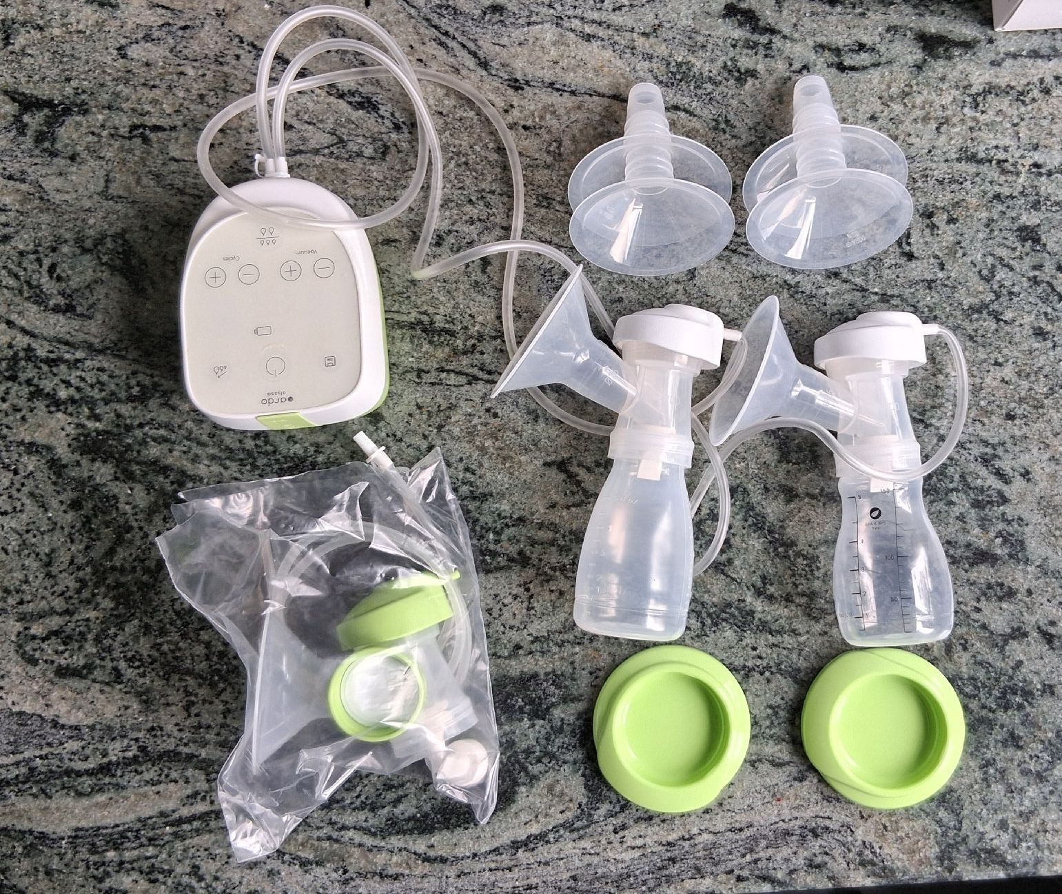 Stillzubehör: Ardo Alyssa Double elektr. Milchpumpe mit 2 Single Pumpset – Neu (gemäss Beschreibung) aus Wettingen von Atollkirsche 2