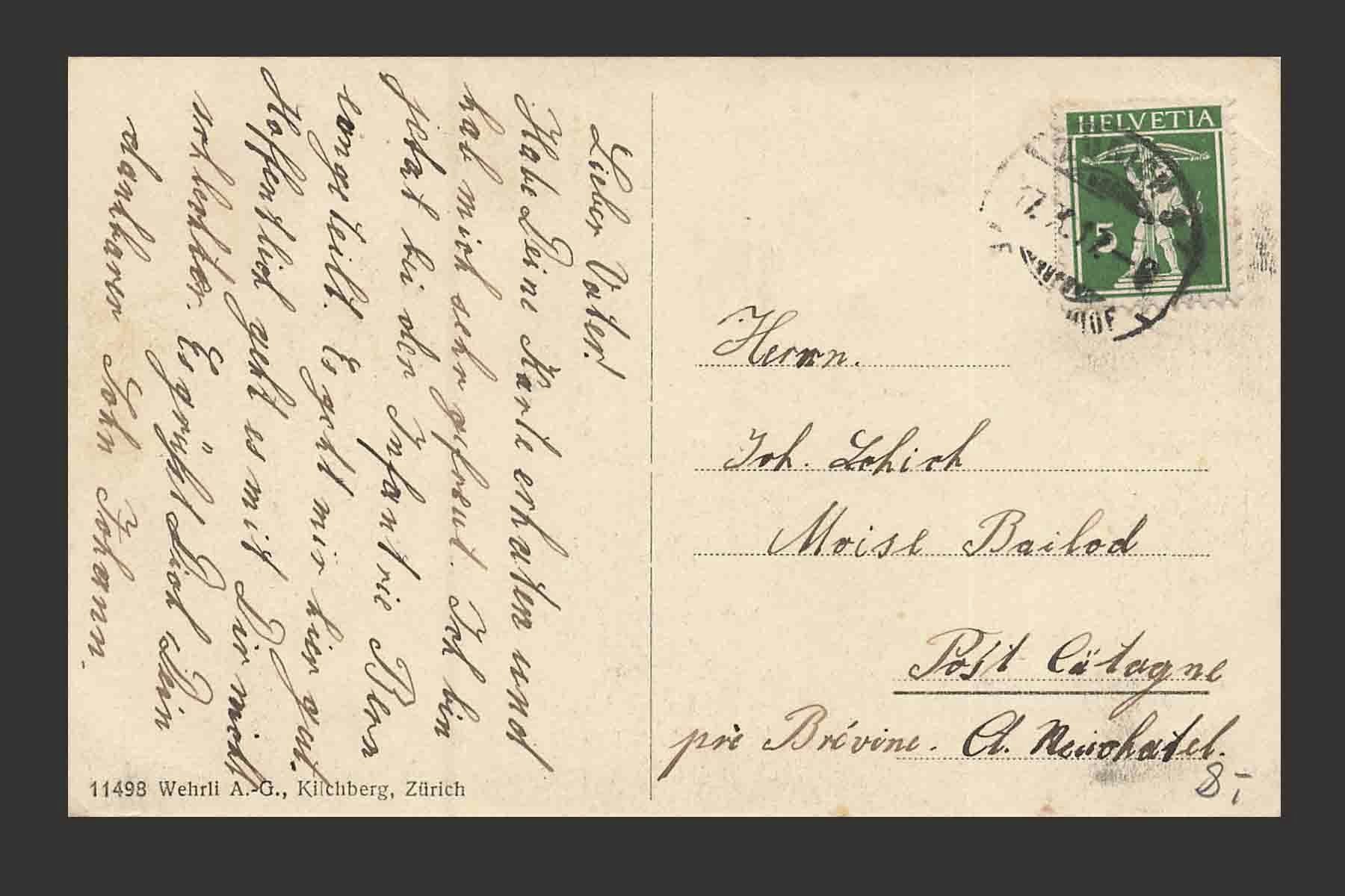 Cartoline postali: AK Uetliberg – Usato da Goldau venduto da artelier1 1