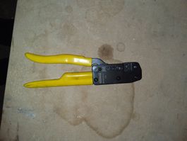 Kabelpress Zange Gelb FC2