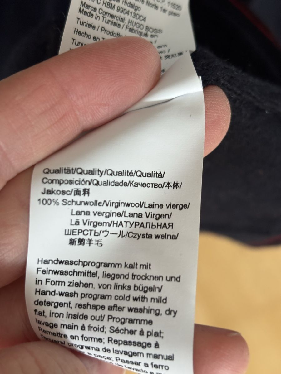 Hugo Boss Maglioni & Felpe: Pullover S Hugo Boss 100% Schurwolle – Usato da Fribourg venduto da dafral 3
