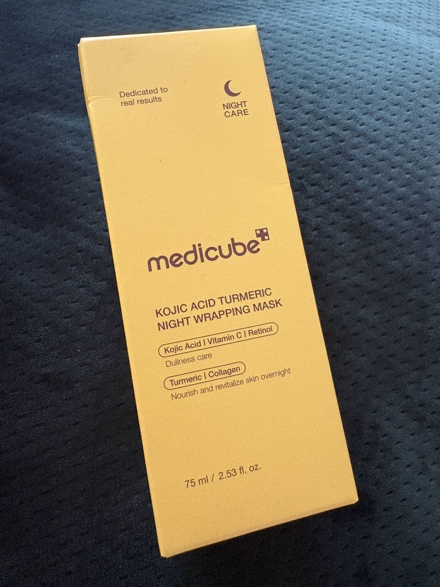 Cura del viso: Medicube Kojic Acid Tumeric Night Wrapping Mask – Nuovo e nell'imballaggio originale da Kloten venduto da raf_6nbr