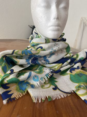 Grider-Kaschmir💯Tuch-Schal Neuwertig.56 X 192 (K6