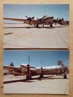 2 original Fotos Propeller-Flugzeuge Bomber
