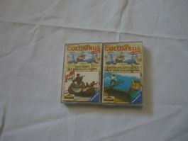 2x Kassetten - Columbus 1 + 2 - Kinder Hörspiel Rar