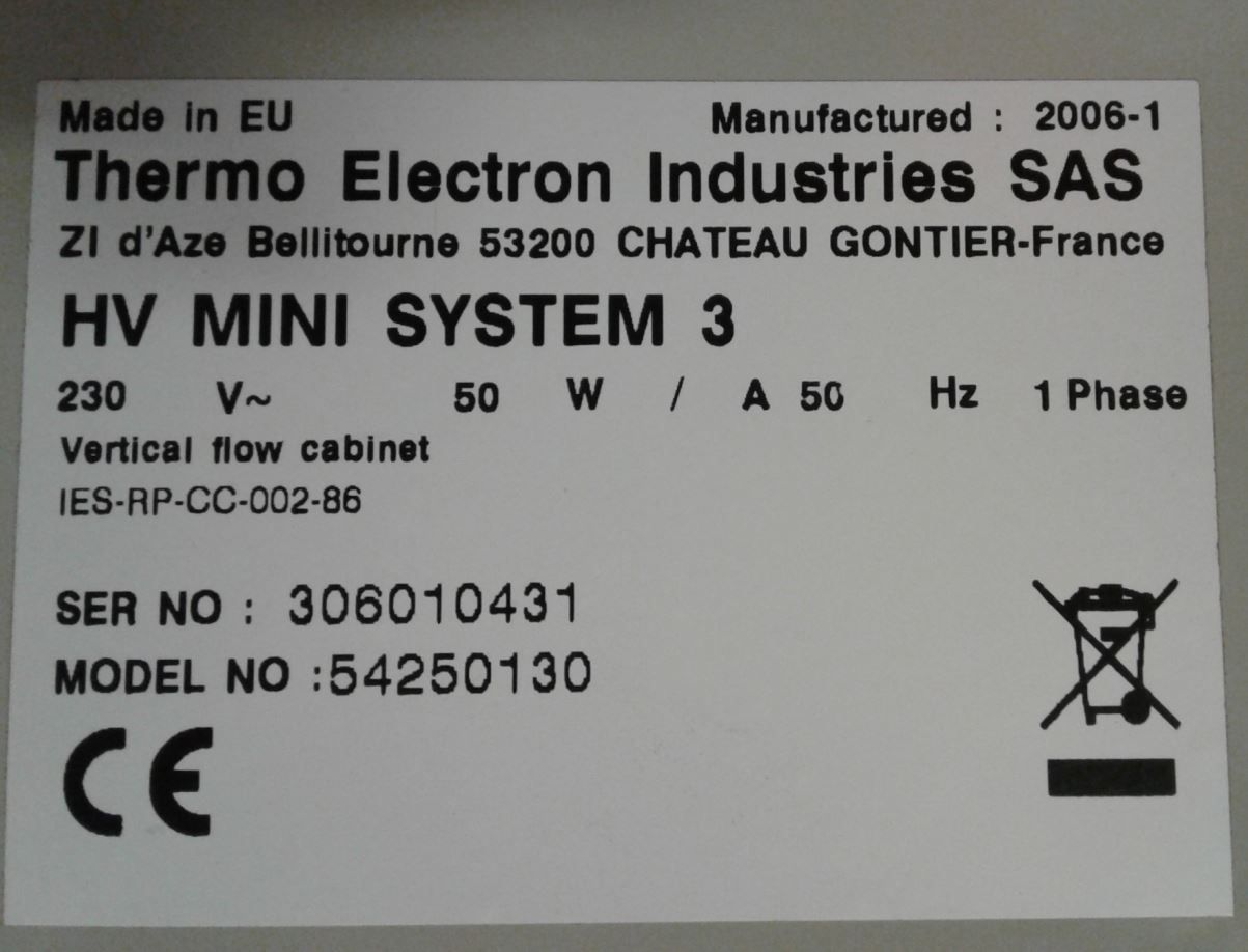 Ventilazione: HEPA Filter SKAN HV Mini System 3 – Usato da Niederdorf venduto da LeptonAG_Labor 1