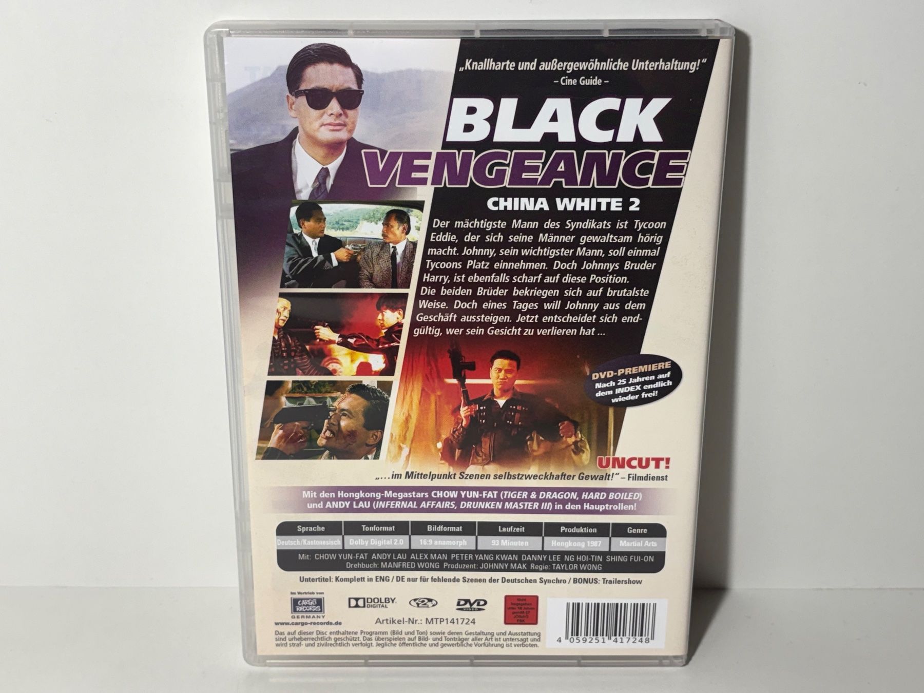 Tutti i DVDs: Black Vengeance - China White 2 DVD – Usato da Wilderswil venduto da Sstriker 1