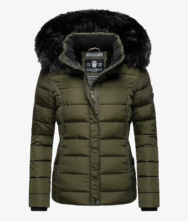Giacche: Navahoo Winterjacke, olive – Usato da Ins venduto da SchwabJanina
