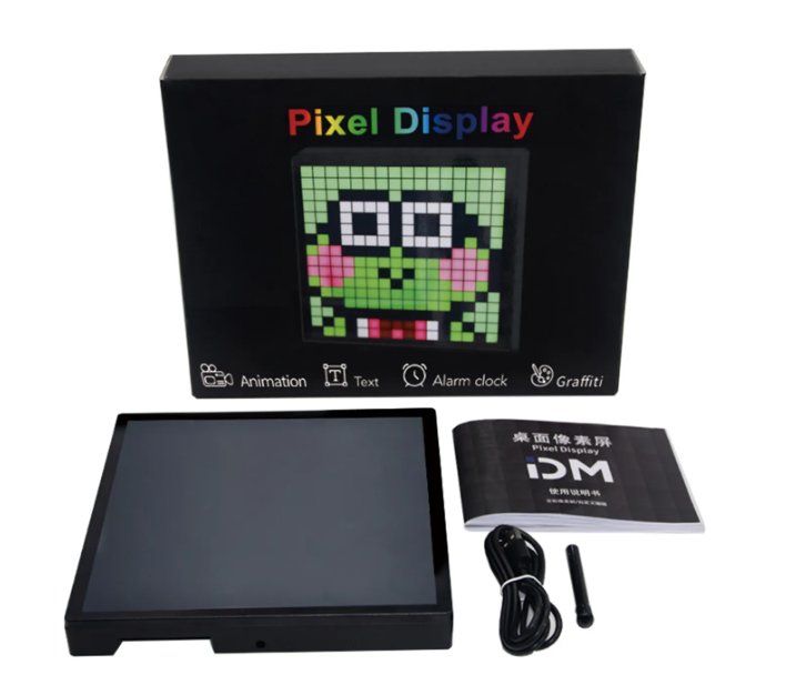 Cornici: 20cm Art Digitaler Bilderrahmen / RGB LED Panel 16x16 Pixel – Nuovo e nell'imballaggio originale da Châtelaine venduto da topshop.switzerland 9