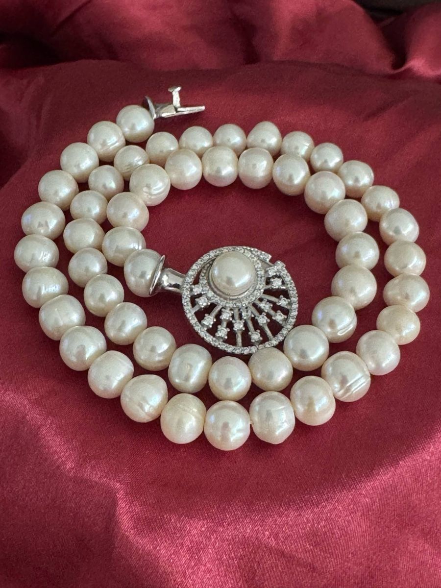 Sonstiger Schmuck: Echte Perlen Seltenes Set mit Sterling Silber und Steine – Neu und originalverpackt aus Kerns von OlSecHand01 9