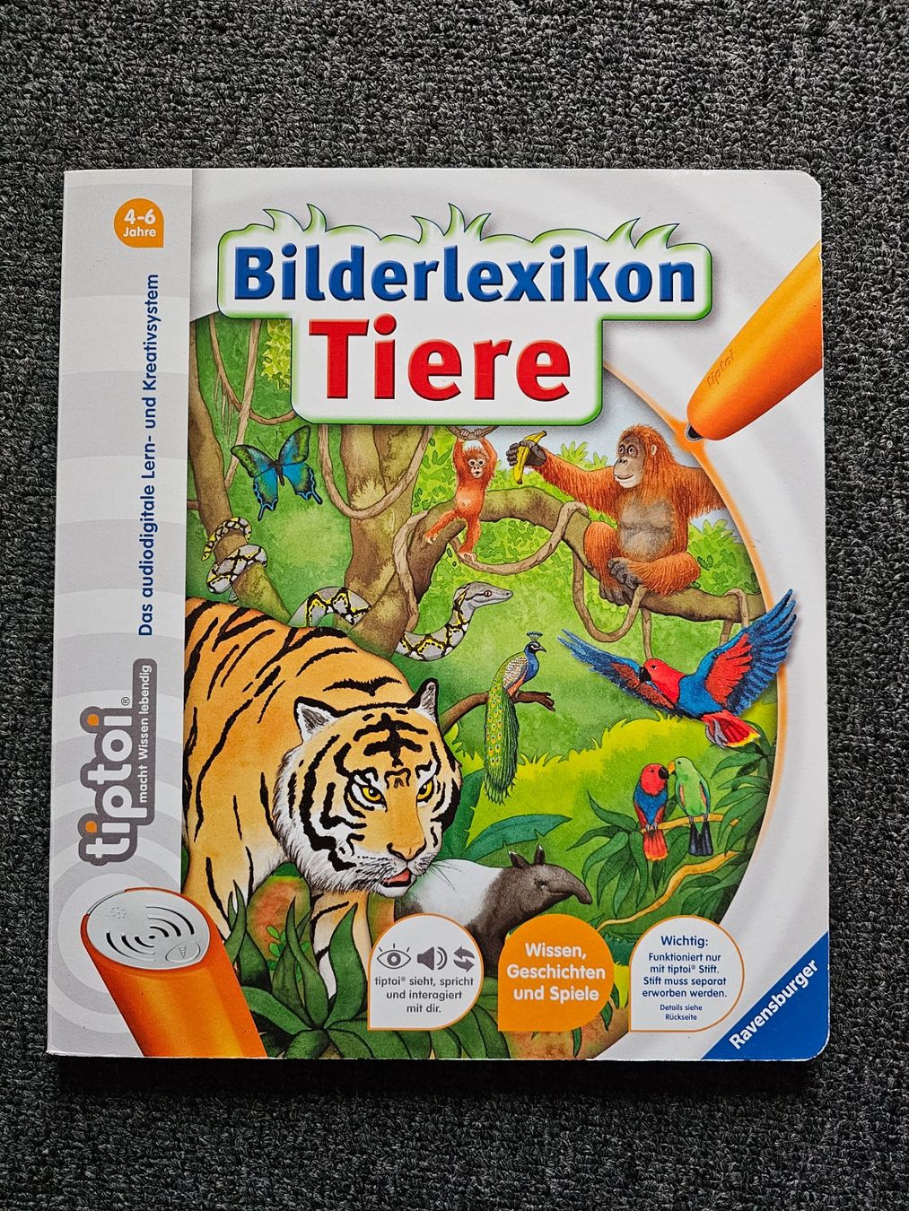 Libri: Tiptoi - Bilderlexikon Tiere – Usato da Rickenbach SO venduto da tahitian