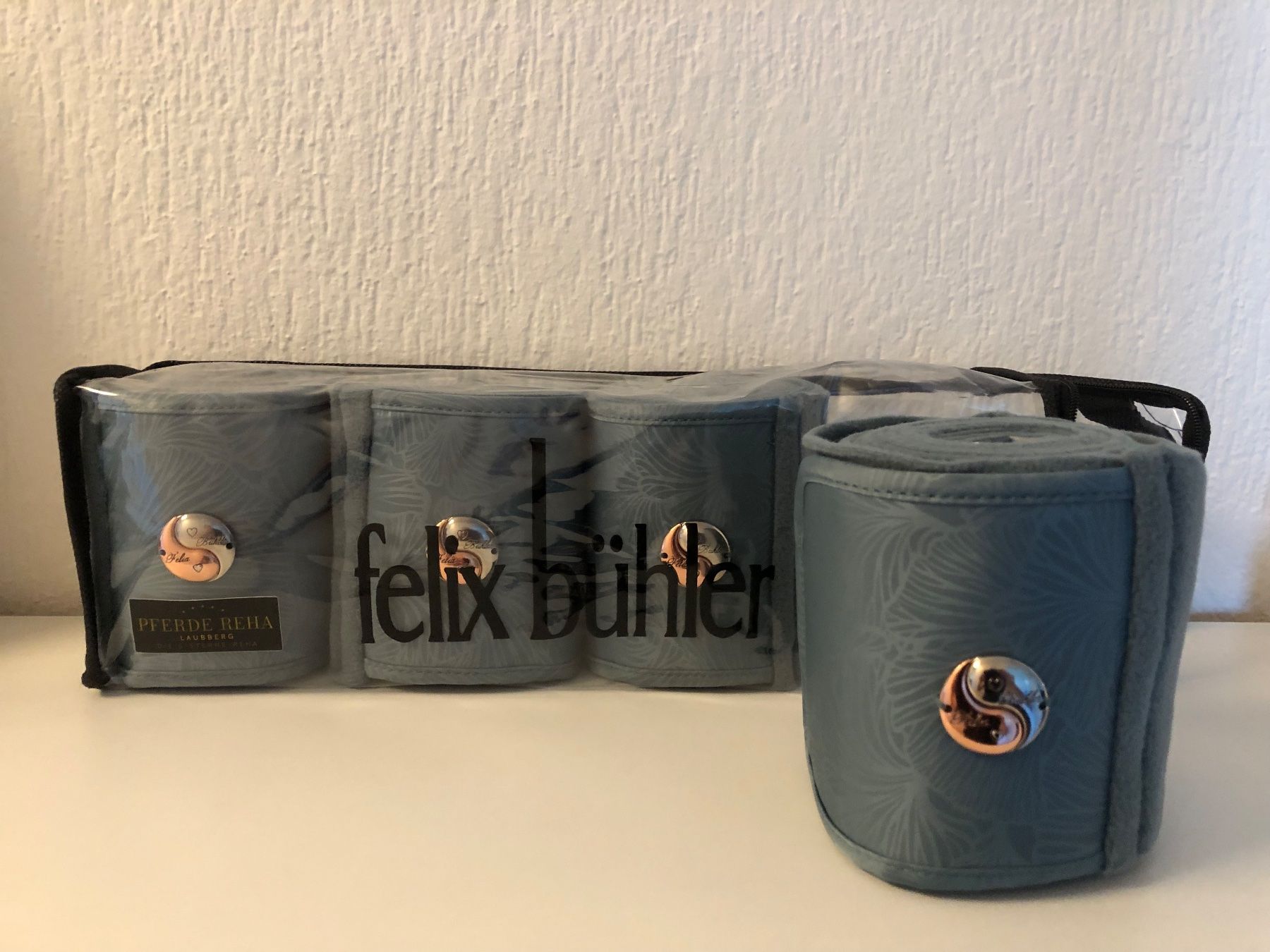 Felix Bühler Stinchiere & Fasciature: Neue Bandagen – Nuovo e nell'imballaggio originale da Embrach venduto da Debby_1986 1