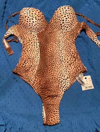 Chic tuta da bagno di printe leopardo di Tezenis S/M-nuovo
