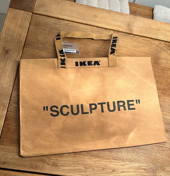 IKEA - Virgil Abloh - OFF-WHITE - Markerad - Sculpture Bag - Large